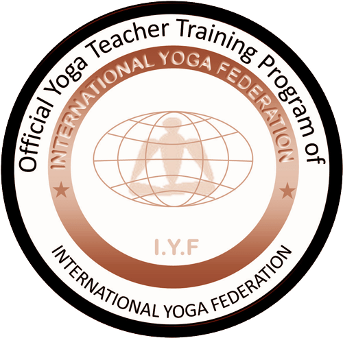 Logo de la Official Yoga teacher training program of International Yoga Federation
