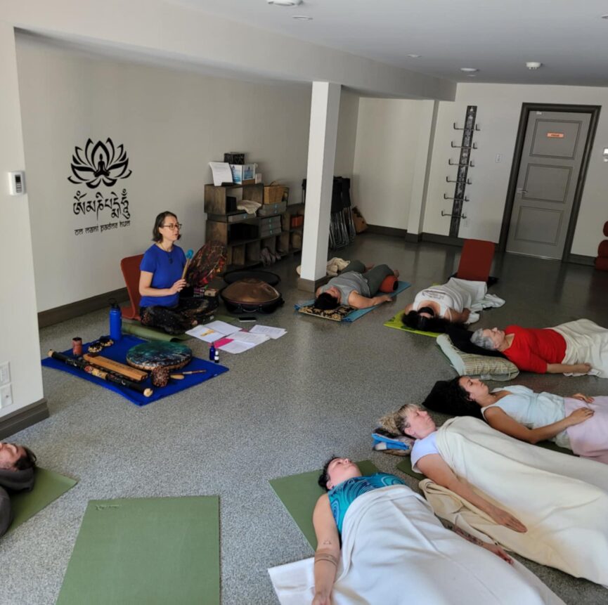 Nidra tambour groupe