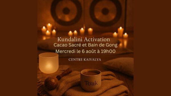 Bain de Gong & Cacao Sacré - Kundalini Activation