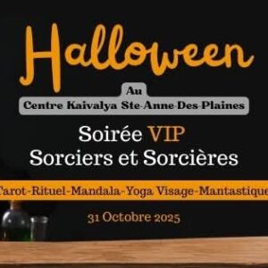 Soirée VIP Sorciers/Sorcières